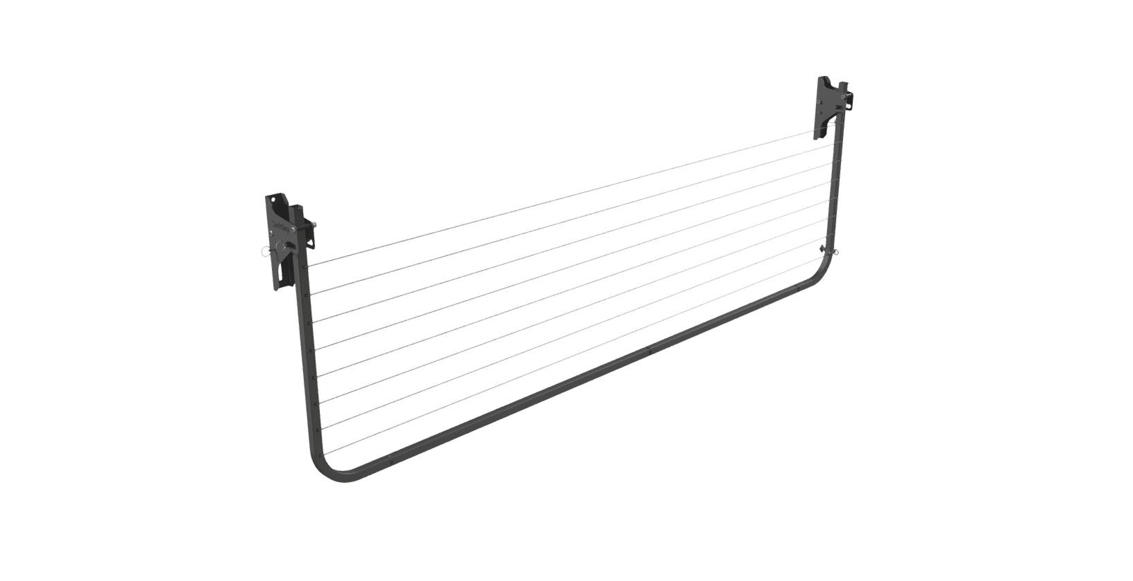 SwiftDry Skyline Folding Frame Clothesline 17m